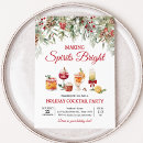 Search for champagne seasonal invitations Holiday cocktail party
