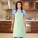Search for pale green aprons Trendy