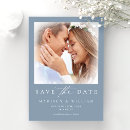 Search for dusty blue save the dates Calligraphy