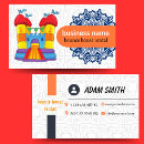 Search for bounce house business cards Bouncing rentals