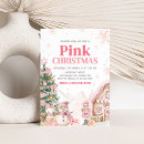Search for gingerbread christmas invitations Winter holiday