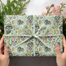 Search for four leaf clover wrapping paper Leprechaun