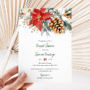 Search for pine cone bridal shower invitations Elegant calligraphy script