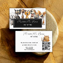 Search for funny cat business cards Animal care