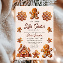 Search for winter baby shower christmas invitations Gingerbread house