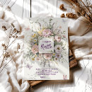 Search for purple gold butterflies invitations Floral
