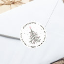 Search for snow address stickers Christmas tree