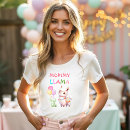 Search for birthday llama tshirts Colourful