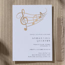 Search for music notes graduation invitations Modern