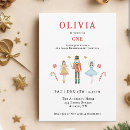 Search for ballet 1st birthday invitations Sugar plum fairy