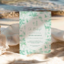 Search for toile baby shower invitations Floral