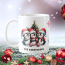 Search for penguin family mugs Festive