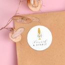 Search for gold bubble stickers Bride