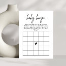 Search for bingo baby shower invitations Modern