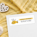 Search for bee address stickers Yellow