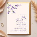 Search for lavender baby shower invitations Boho chic