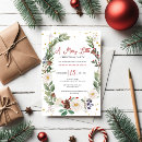 Search for merry little christmas invitations Elegant