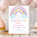 Search for rainbow clouds invitations Rainbow of fun