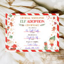 Search for adoption certificate Christmas elf