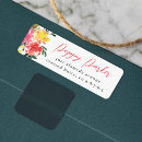 Search for spring address stickers Floral