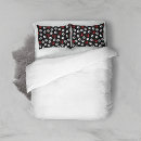 Search for heart pattern pillowcases Red hearts