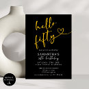 Search for gold 50th birthday invitations Adult birthday party