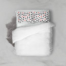 Search for red hearts pillowcases Animal paws