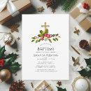 Search for christmas christening invitations Dedication