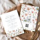 Search for dusty blue and pink wedding invitations Rustic