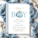 Search for pumpkin invitations Blue