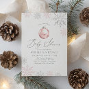 Search for christmas gender reveal invitations Christmas baby shower