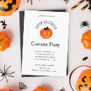 Search for black halloween invitations Jack o lantern