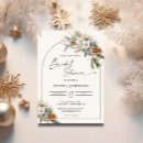 Search for pine tree bridal shower invitations Green