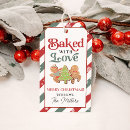 Search for christmas cookie gift tags Baked with love