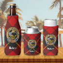 Search for plaid can coolers Red