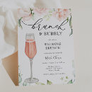Search for champagne breakfast invitations Pink