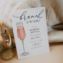 Search for champagne breakfast invitations Pink