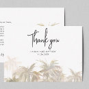 Search for palm tree thank you cards Minimalist
