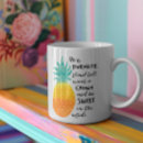 Search for watercolor pineapple mugs Be a pineapple