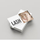 Search for lash extensions business cards Minimalist