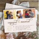 Search for brown engagement party invitations Calligraphy