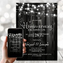 Search for rustic house warming invitations Modern