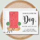 Search for dog paw print invitations New address