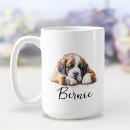 Search for saint bernard coffee mugs Watercolor
