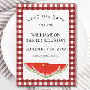 Search for watermelon save the dates Family reunion