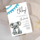 Search for koala baby shower invitations Forest