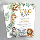 Search for zoo 2nd birthday invitations Lion