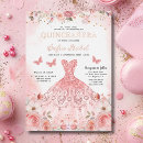 Search for floral spanish quince invitations Pretty blooms roses flowers