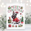 Search for scottish terrier christmas cards Dog lover