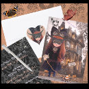 Search for goth halloween invitations Haunted house